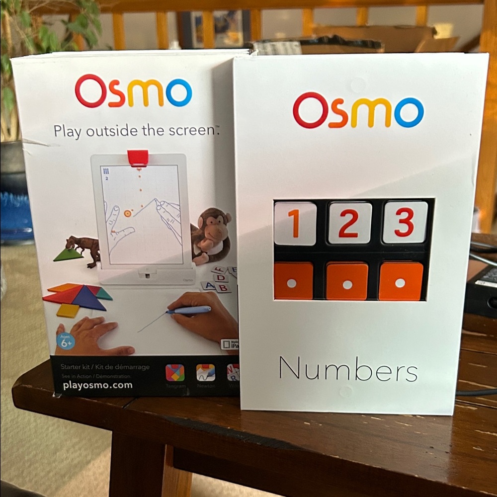 Osmo Numbers Learning Toy - Red, Orange, Black